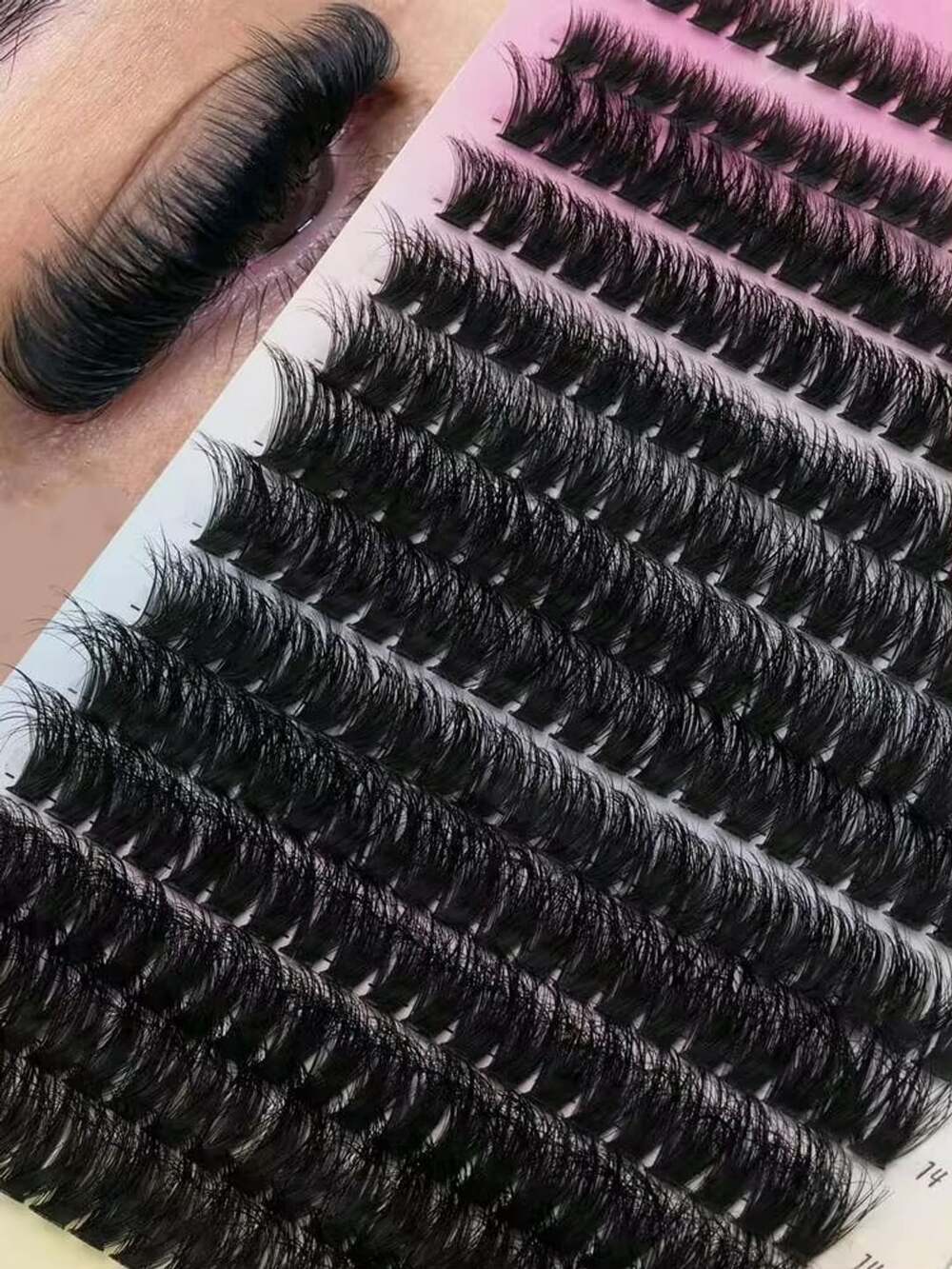 MOVE 280 Clusters False Eyelashes DIY Eyelash Extensions 8-16mm